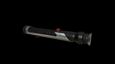 Download files and build them with your 3d printer, laser cutter, or cnc. Qui-Gon Jinn's Lightsaber - Download Free 3D model by art ...