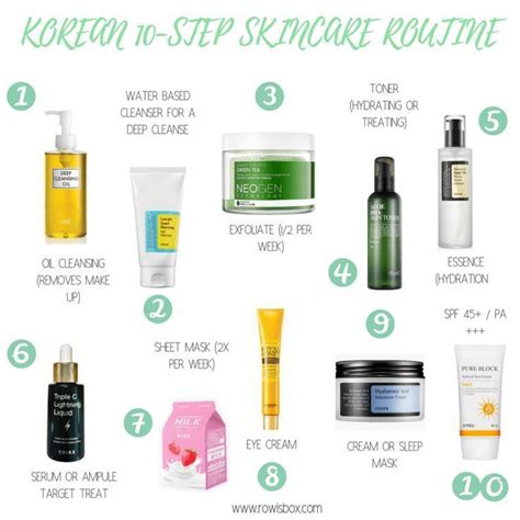 Sleeping masks are essentially creamier, richer moisturizers that are formulated to give your skin an extra boost of. HAVE YOU HEARD ABOUT THE KOREAN 10 STEP ROUTINE? | Rowi's ...