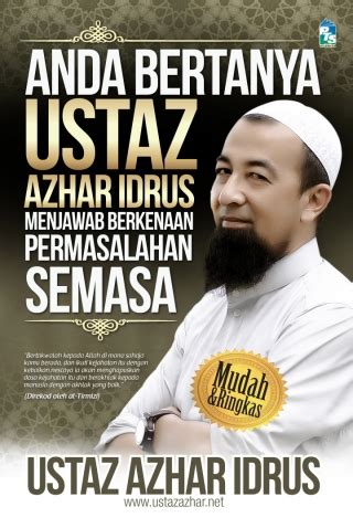 Kuliyah dhuha ustaz azhar idrus official studio tv darul iman 13 ogos 2020 ⏰ 9.00 pagi *channel rasmi ustaz azhar idrus. Azhar Idrus - Wikipedia Bahasa Melayu, ensiklopedia bebas