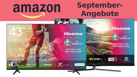 If you're after a bargain tv, hisense tvs are likely to appear in your search. Amazon - Neue 4K-TVs von Hisense heute ab 254,99€ im Angebot