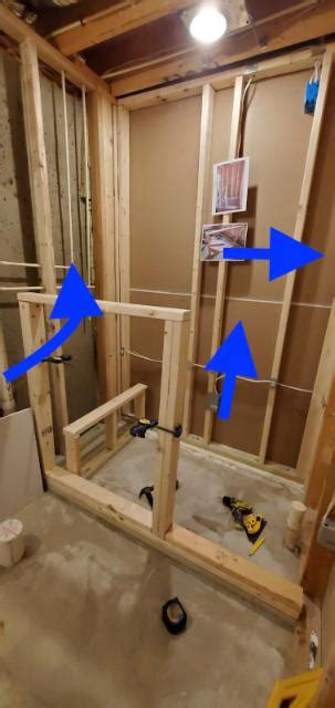 Insulating a finished wall is a lot more complicated, but it might be worth it if your walls have no internal insulation and your heating bills are through the roof. Attempt to finish a basement bathroom - DoItYourself.com Community Forums