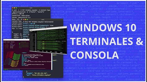 The first thing we have to do is go to the official website of the project and download the latest version. Consolas y Terminales en Windows 10 | Cmder, Git Bash ...