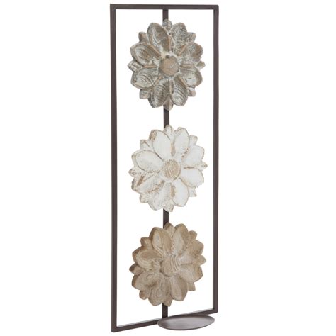 What are hobbylobby.com shipping methods? Flower Metal Wall Sconce | Hobby Lobby | 1800481