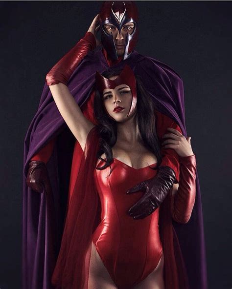 But that's not what everyone else sees.. Magneto & Scarlet Witch (By @Muraki_Cosplay & @Lilit.gay ...