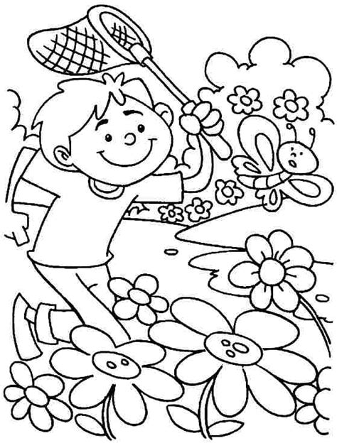 A coloring will help you have a good time. 5 Best Images of Spring Season Coloring Pages Printable ...