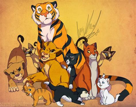 All rights to walt disney corp. disney cat - Cartoon Anime