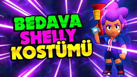 BEDAVA PSG SHELLY KOSTÜMÜ ? (Brawl Stars) - YouTube