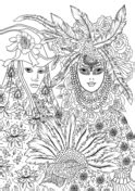 Insider deals, trip itineraries and more 4. Venetian Mardi Gras Mask coloring page | Free Printable ...