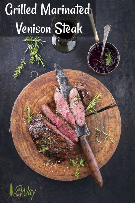 Submerge the venison, cover and transfer the dutch oven to the oven. Grilled Marinated Venison Steak | Recipe | Venison steak ...