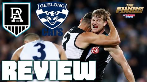 Join us at metricon stadium for geelong cats v port adelaide afl live scores as part of afl home and away. PORT ADELAIDE VS GEELONG | 2020 AFL QUALIFYING FINAL ...