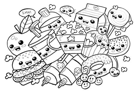 Coloring pages, coloring books, coloring tutorials, coloring games, coloring pictures. ️ Dibujos kawaii para colorear - Imprimir, pintar y listo