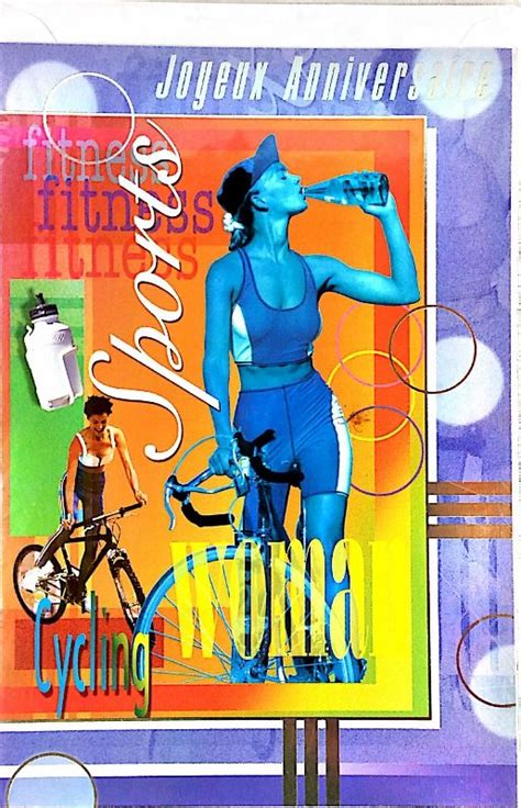 Dans notre boutique, nous avons eu le plaisir de compiler, pour vous messieurs, une large. Carte Anniversaire Femme V lo Cycling