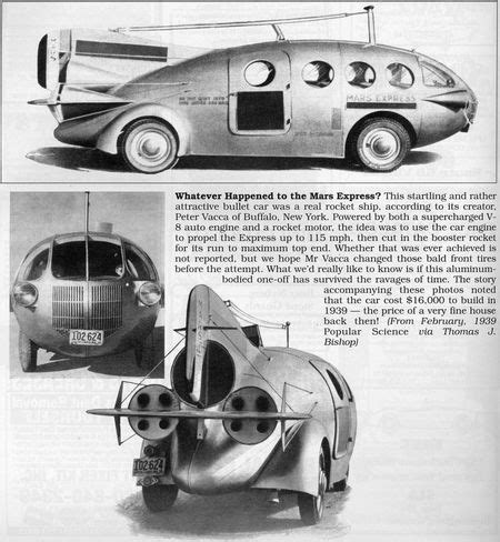 In 1961 the russians put pilot yuri gagarin into space. Collection of Space Age cars | Futuristic cars, Retro ...