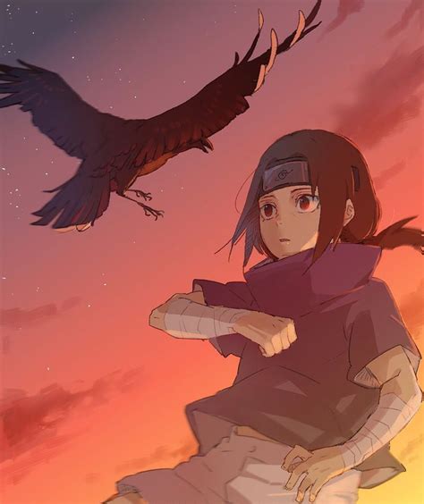 The uchiha descendants and the heavenly stardust, this new novel is written by jun esaka with a cover illustrated by masashi kishimoto. Uchiha Zeichen / Uchiha Itachi - NARUTO - Image #2257904 ...