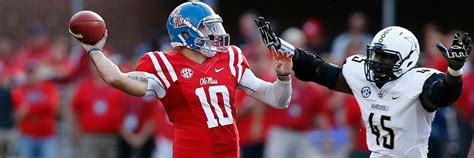 Comprehensive college football news, scores, standings, fantasy games, rumors, and more. Chad Kelly Ole Miss QB NCAA Football Odds Preview