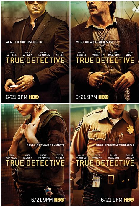 We cannot wait for this show's return. Jaquette/Covers True Detective (True Detective) : la série TV