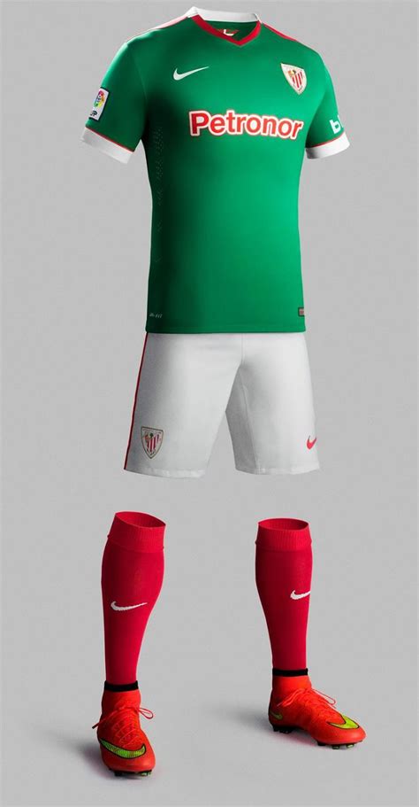 Athletic bilbao goalkeeper away kit is dark green in color with some patches of design on the sleeves portion. New Athletic Bilbao 14-15 Home and Away Kits Released ...