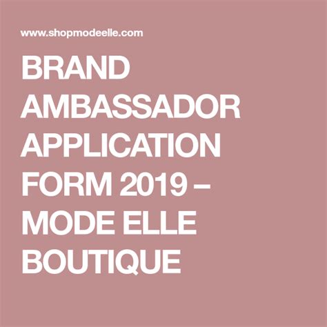 You can download the updated list of indian brand ambassadors in 2020 from january to september 2020 pdf by clicking on the link given below. View Brand Ambassador Application Gif - got it a de color