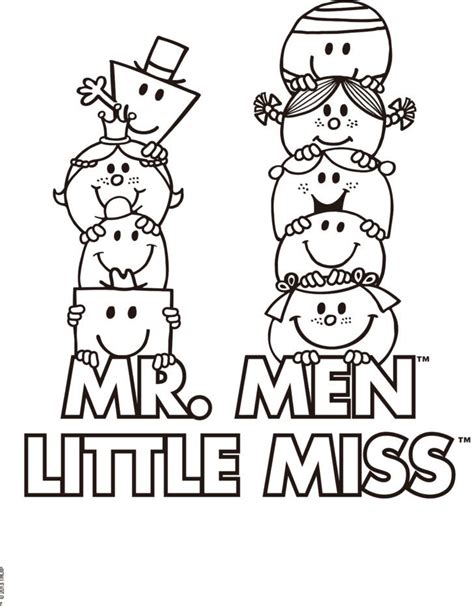 With patrick barlow, alexandra bastedo, jo brand, dora bryan. Fabulous Mr Men Coloring Pages 76 Remodel with Mr Men ...