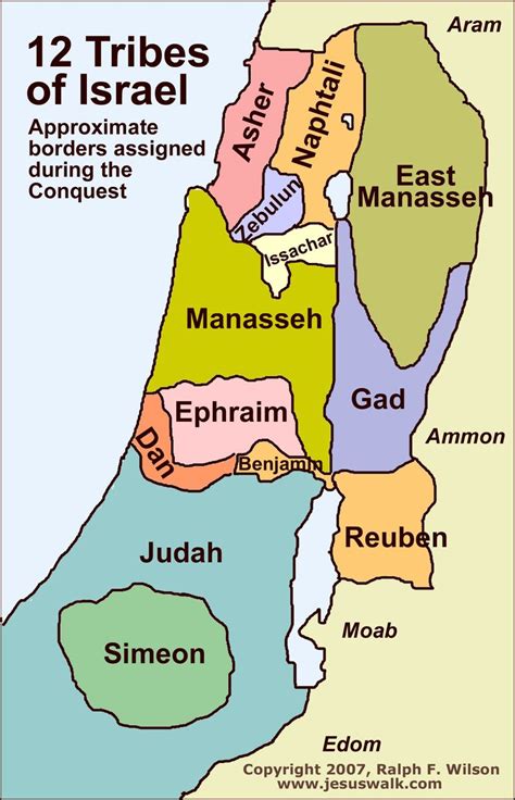 .concerning the tribes of israel which now reads in part: Week 8 - A Good Inheritance - Joshua 13-19 | TrueLifehacker