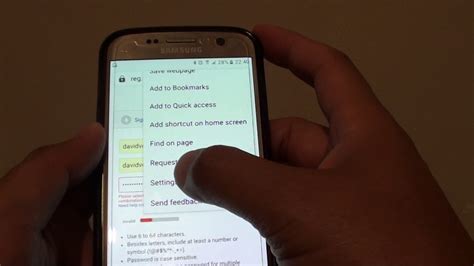 The first section shows you how to access the autofill options, and the others show you how to edit them. Samsung Galaxy S7: How to Delete Website Stored Password ...