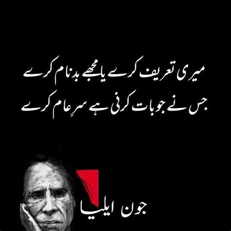 Jaun elia poetry in urdu. Pin by Amna Naseer👑 on Urdu posts in 2020 | Poetry quotes ...