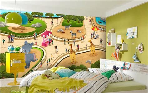 The right wallpaper models awaken joy and the playful instinct kids' rooms' ceilings provide huge potential for the use of fabulous pattern wallpaper, too. custom 3d HD Photo wallpaper mural non woven kids room ...