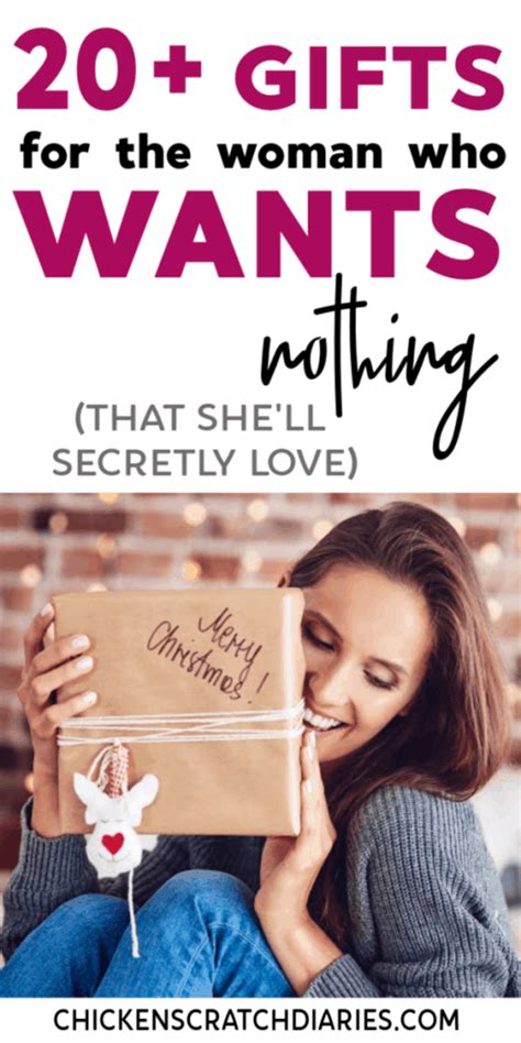 Gifts for women who has everything. Gifts for the Woman Who Wants Nothing (that she'll ...