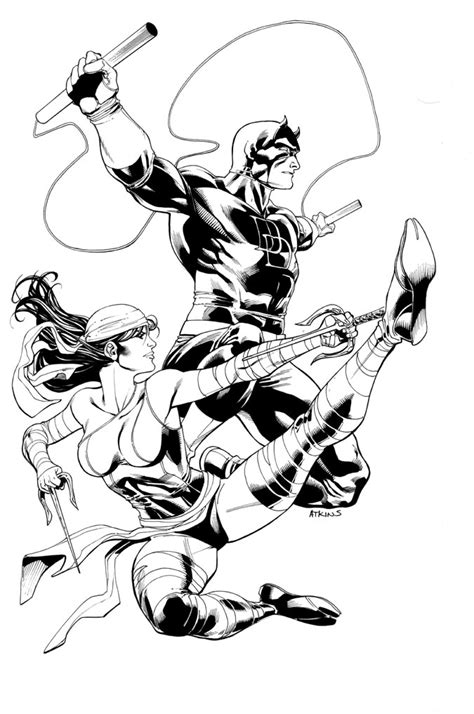 By shirley barr at citysearch dec 22. DareDevil Elektra by RobertAtkins on DeviantArt