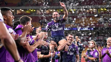 The team is coached by craig bellamy, coaching the club for his 19th consecutive season. NRL, Cameron Smith retires, Melbourne Storm vs Raiders ...