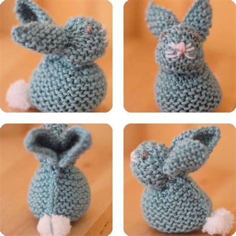 This bunny is so simple as it is made from a knit or crochet square with any size you prefer. How to Knit a Bunny from a Square | Crochet rabbit ...