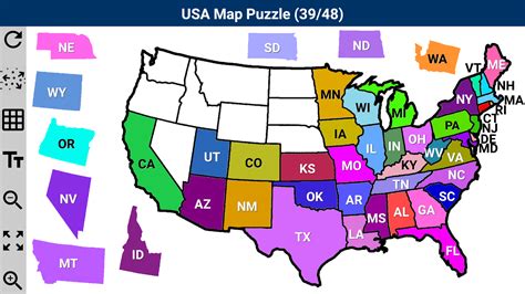 Check spelling or type a new query. USA Map Puzzle - Android Apps on Google Play