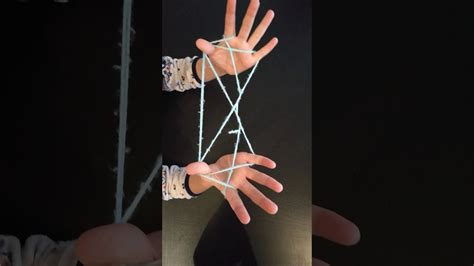Pinch the set of xs along the long side of the string as seen in the second picture. Jacob's Ladder，step-by-step，cat's cradle, kids childrens ...