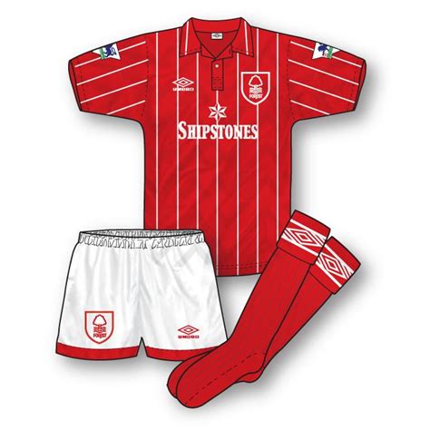 The away nottingham forest fc kits 2020/2021 dream league soccer is wonderful. Nottingham Forest 1992-93 Home Kit