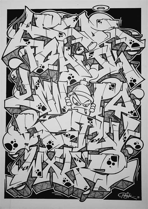 A classic drawing is an artwork created from lines or areas of tone created with a drawing instrument suc. Pin by Daud Marchell on Graffiti | Graffiti lettering alphabet ...