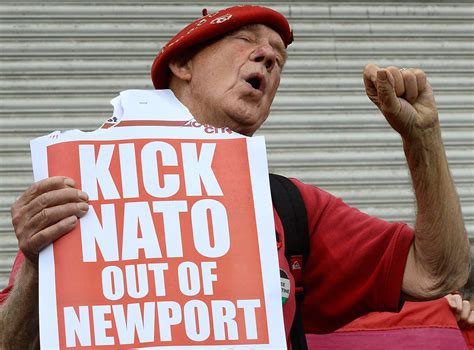 The north atlantic treaty organization (nato) held its 31st summit in brussels. Nato Summit 2014: Local Residents Slam Major Newport and ...