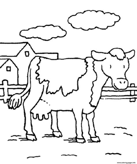An adult female over two years of age can be called a cow. Cow S Animal Farm0660 Coloring Pages Printable