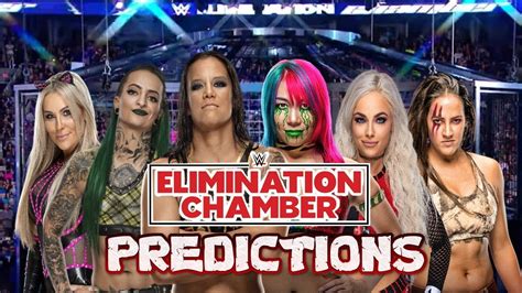 Anyway the maintenance of the server depends on. Elimination Chamber 2020 Predictions - YouTube