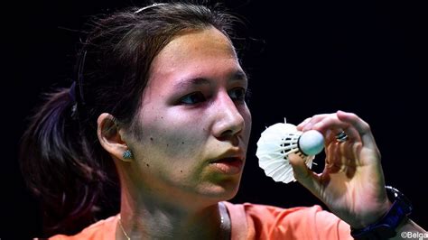 Belgian badminton player and olympian. Lianne Tan wint na 8 jaar afwezigheid weer match op WK ...