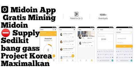 With the midoin app you can: Midoin Aplikasi - Gratis Mining Midoin ⛔ Supply Sedikit ...