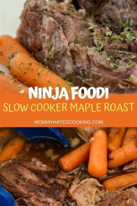 Pressure cooker pumpkin can be made into a soup or spread; Slow Cooker Maple Roast - Ninja Foodi | Recipe | Roast, Beef recipes, Recipes