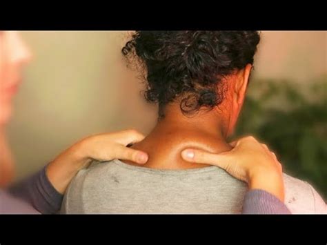 ASMR MASSAGE Head, Back & Neck Massage, Coconut Oil, Hair ...