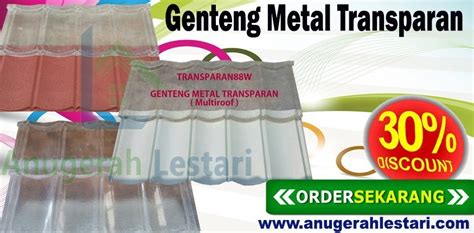 Genteng metal bisa menjadi salah satu pilihan anda untuk menjadi penutup atap rumah. Jual Genteng Metal Transparan 88W Dengan Harga Promo Termurah