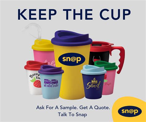 Best travel cup for giving something back. Branded & Personalised Reusable Coffee Cups | Snap Ireland