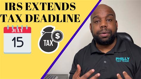 In that case, it will need to be postmarked on the next business day. IRS Extends Tax Filing Deadline - YouTube