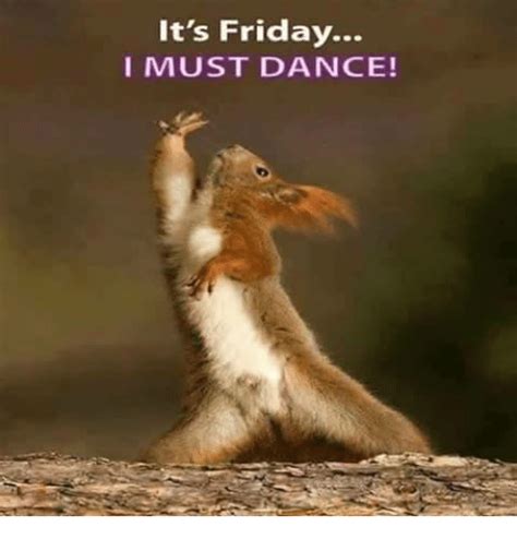 The 15 funniest friday memes to put you in the best mood ever these memes will make you even more excited than you already were. It's Friday I MUST DANCE! | Dancing Meme on ME.ME