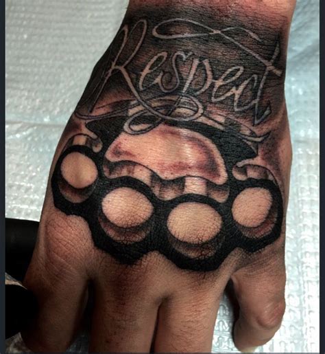 Check spelling or type a new query. Brass knuckle hand tattoo by Audrey Mello - All Tattoos ...