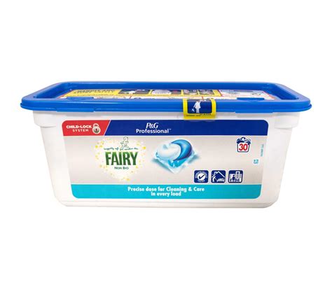 Discover the gentle care of fairy non bio 3in1 pods washing liquid capsules. Buy Fairy Non Bio Liquid Tablets 30 Pack from Fane Valley ...