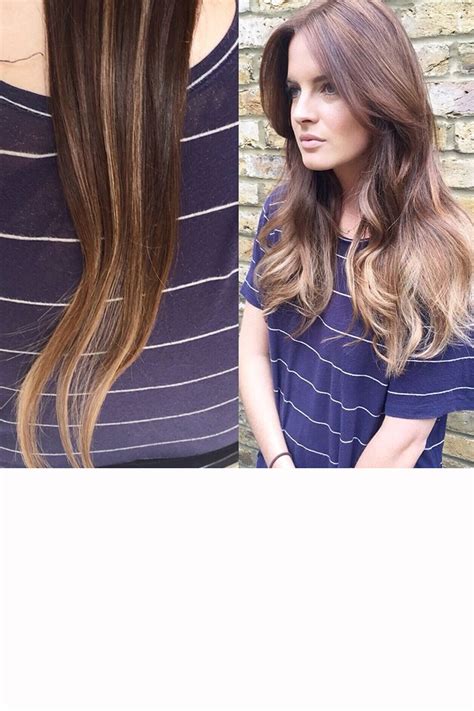 Then, starting from the bottom, paint the bleach onto your hair using upward strokes. Dip Dye Hair: Celebrity Inspiration (With images) | Hair ...