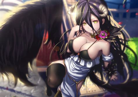 Overlord hd wallpapers, desktop and phone wallpapers. Wallpaper : anime girls, wings, horns, cleavage, comics ...